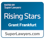 Rated by super Lawyers Rising Stars Grant Frankfurt superlawyers.com